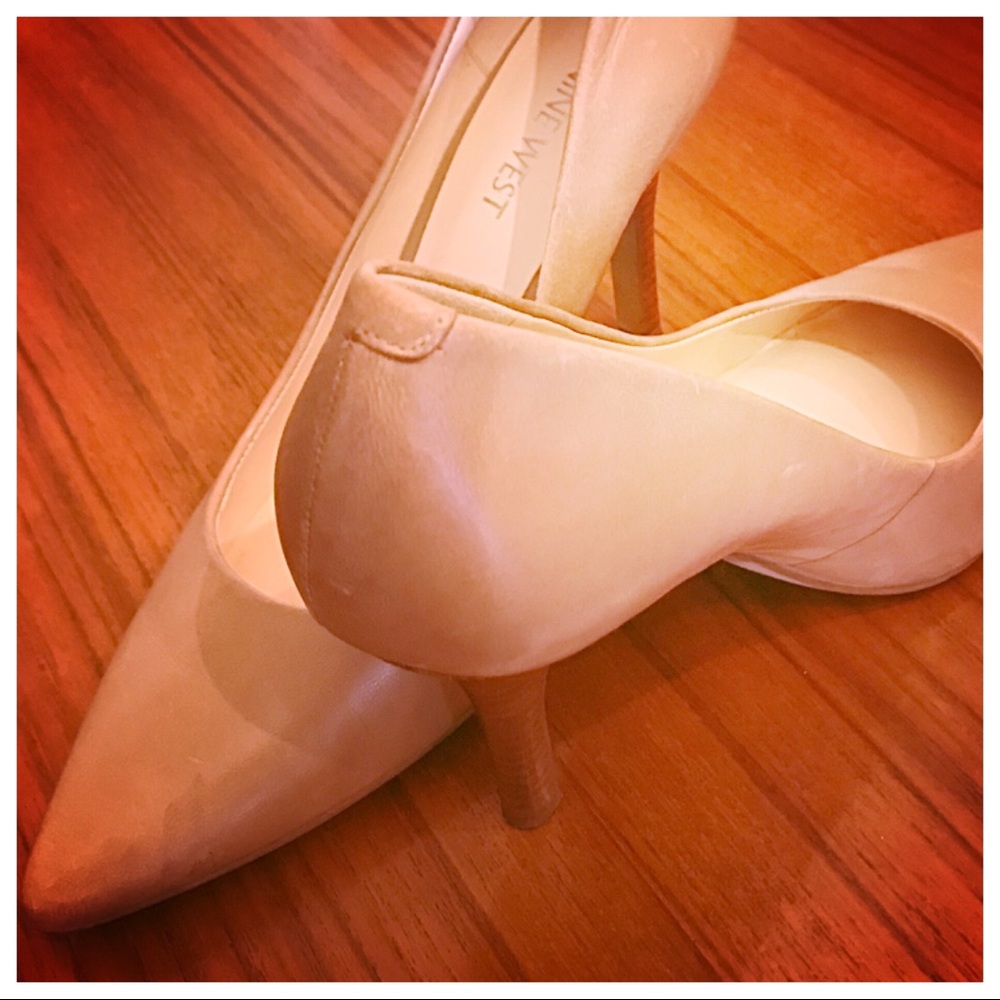 Nine West leather pumps, 7M
